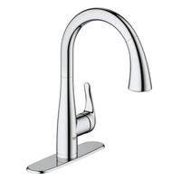 [30211000] Single-Handle Pull Down Kitchen Faucet Dual Spray 1.75 GPM - SuperSteel InfinityFinish