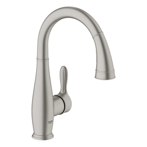 Single-Handle Pull Down Dual Spray Prep Faucet 1.75 GPM - SuperSteel InfinityFinish