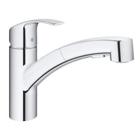 [30306000] Eurosmart Single-Handle Dual Spray Pull-Out Kitchen Faucet - GROHE StarLight Chrome