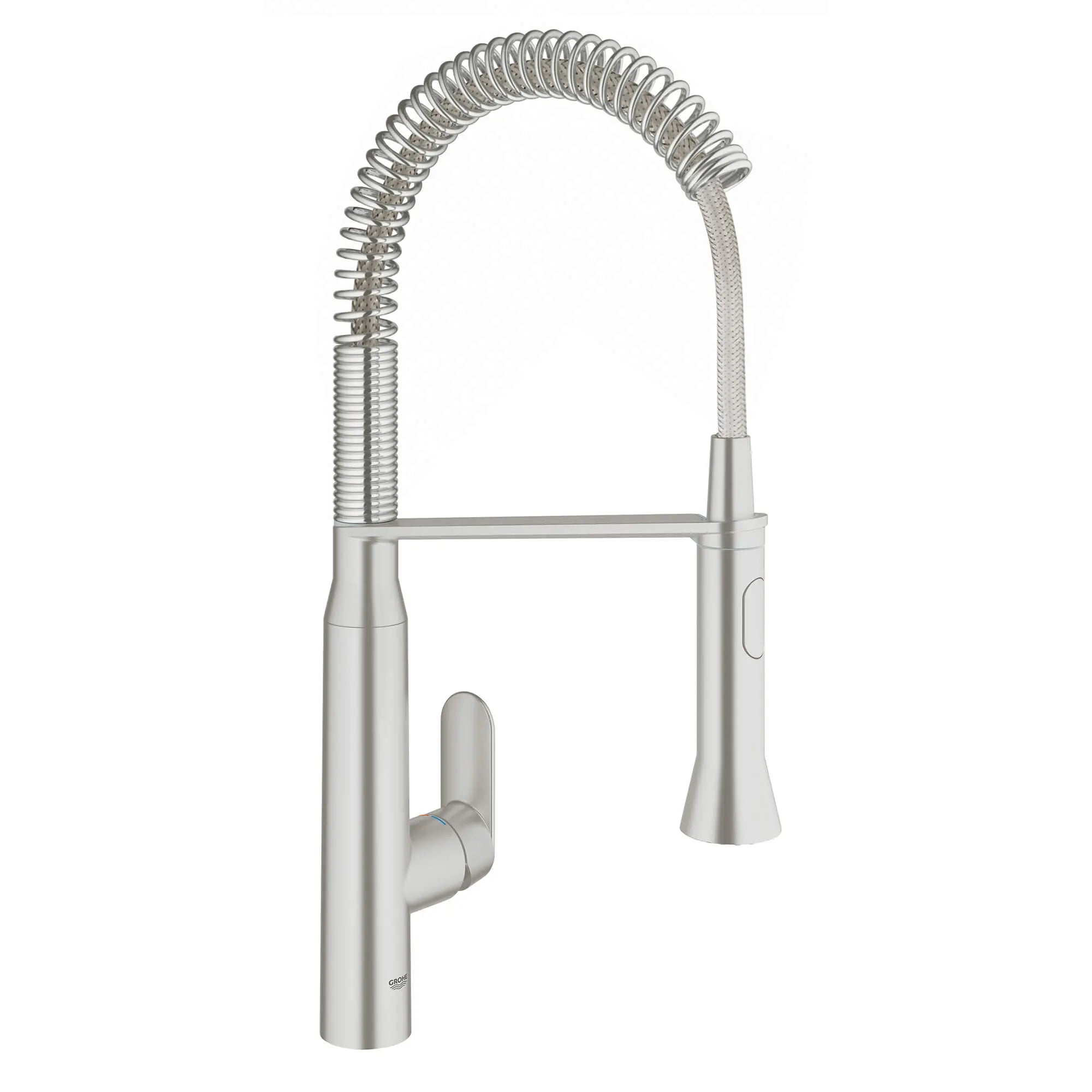 Touchless FootControl Single-Handle Semi-Pro Dual Spray Kitchen Faucet 1.75 GPM // SUPERSTEEL INFINITYFINISH // 14928_30314dc0-k7-foot-control-single-handle-kitchen-faucet-supersteel-infinityfinish_0_CDNwebp.webp