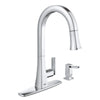 [30365000] Single-Handle Pull Down Kitchen Faucet Dual Spray 1.75 GPM - GROHE StarLight Chrome