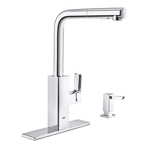 Tallinn Pull-Out Faucet - GROHE StarLight Chrome