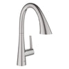 [30368DC2] GROHE Zedra Single-Handle Pull Down Triple Spray Bar Faucet 1.75 GPM (6.6 L/min) - GROHE StarLight Chrome