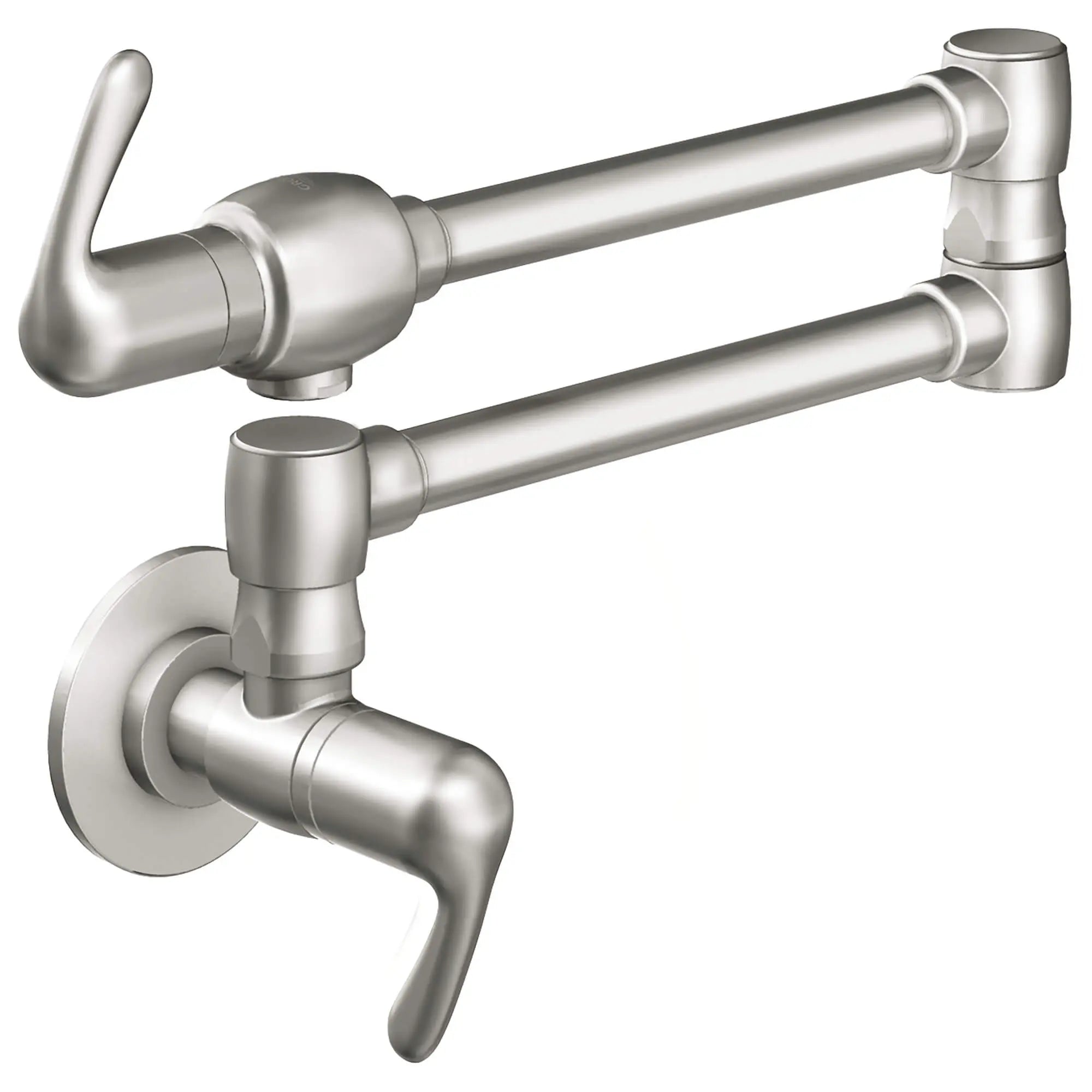 2-Handle Wall Mount Pot Filler // STAINLESS STEEL // 14992_31075sd0-ladylux3-pot-filler-kitchen-faucet-grohe-realsteel_0_CDNwebp.webp