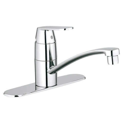 Single-Handle Kitchen Faucet 1.75 GPM with Swivel Spout - GROHE StarLight Chrome