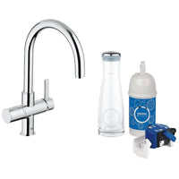 [31312000] Single-Handle Kitchen Faucet 1.75 GPM with Filtered Water - GROHE StarLight Chrome