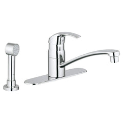 [31352001] Single-Handle Kitchen Faucet 1.75 GPM with Side Spray - GROHE StarLight Chrome