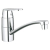 [31322000] Single-Handle Kitchen Faucet 1.75 GPM with Swivel Spout - GROHE StarLight Chrome