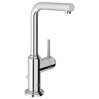 [32006001] Ohm 1-H Basin Mixer, Fl Hoses, USA - GROHE StarLight Chrome