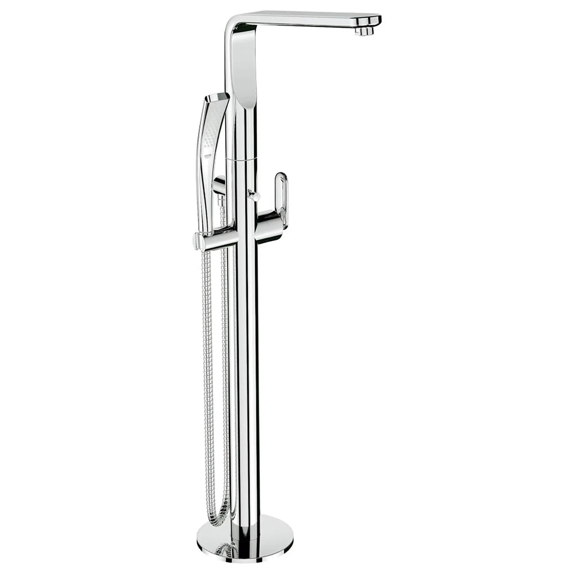 Ohm Bath Freest. // GROHE STARLIGHT CHROME // 15109_32225001-Veris-Floor_Standing_Tub_Filler_0_CDNwebp.webp