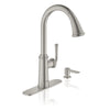 [30318DC0] Single-Handle Pull Down Kitchen Faucet Dual Spray 1.75 GPM - GROHE StarLight Chrome