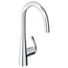 [32226000] Single-Handle Pull Down Kitchen Faucet Dual Spray 1.75 GPM - GROHE StarLight Chrome