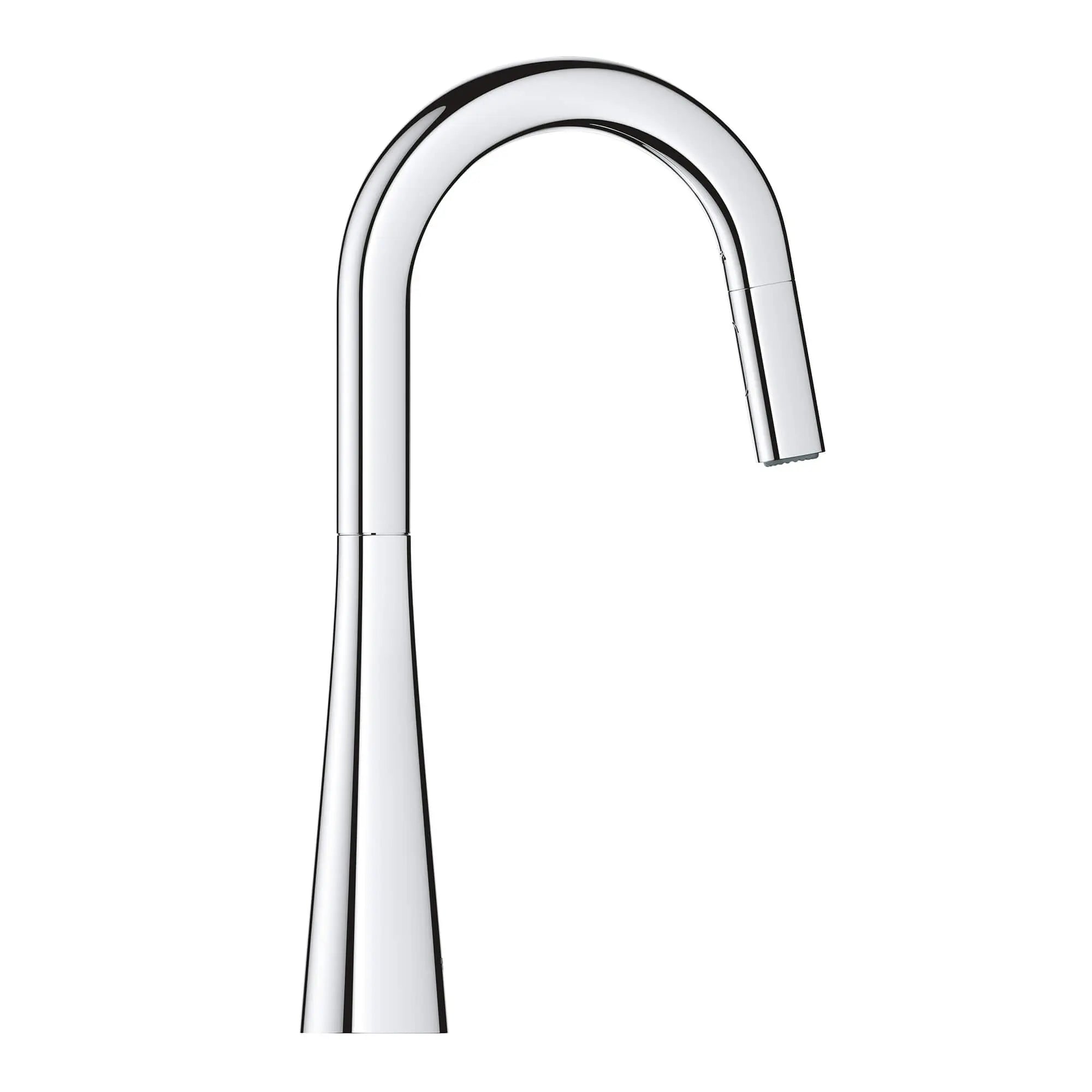 GROHE Zedra Single-Handle Pull Down Dual Spray Prep Faucet 1.75 GPM (6 GROHE Zedra Single-Handle Pull Down Dual Spray Prep Faucet 1.75 GPM (6