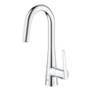 [32283003] GROHE Zedra Single-Handle Pull Down Dual Spray Prep Faucet 1.75 GPM (6.6 L/min) - GROHE StarLight Chrome