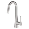 [32283DC3] GROHE Zedra Single-Handle Pull Down Dual Spray Prep Faucet 1.75 GPM (6.6 L/min) - GROHE StarLight Chrome