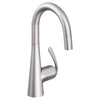 [32283SD0] Single-Handle Pull Down Kitchen Faucet Dual Spray 1.75 GPM - GROHE StarLight Chrome