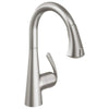 [32298DC0] Single-Handle Pull Down Kitchen Faucet Dual Spray 1.75 GPM - SuperSteel InfinityFinish