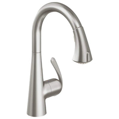 [32298DC0] Single-Handle Pull Down Kitchen Faucet Dual Spray 1.75 GPM - GROHE StarLight Chrome