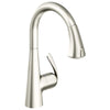 [32298SD0] Single-Handle Pull Down Kitchen Faucet Dual Spray 1.75 GPM - Stainless Steel