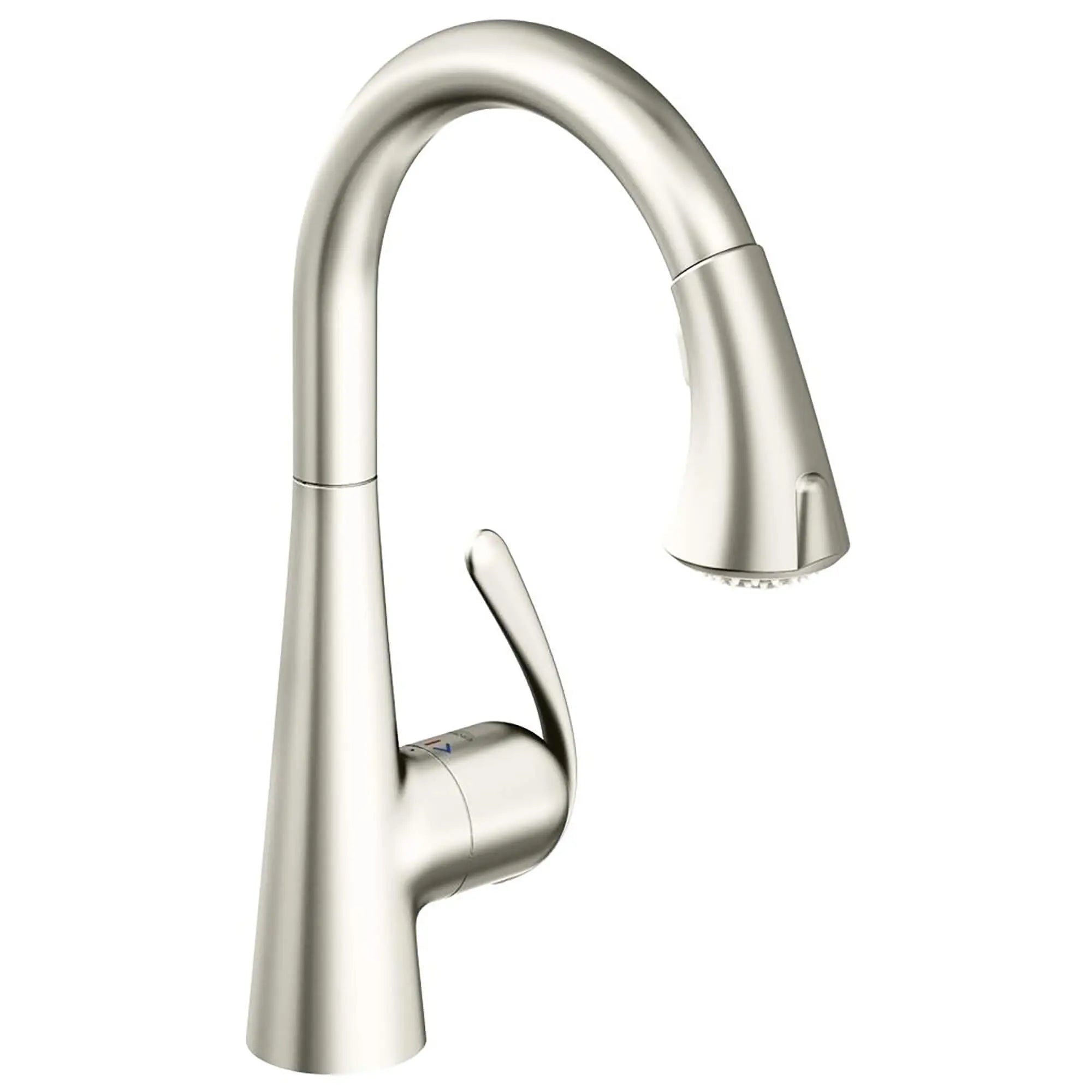 Single-Handle Pull Down Kitchen Faucet Dual Spray 1.75 GPM // STAINLESS STEEL // 15161_32298SD0-Ladylux3_Cafe-Single-Handle_Kitchen_Faucet_0_CDNwebp.webp