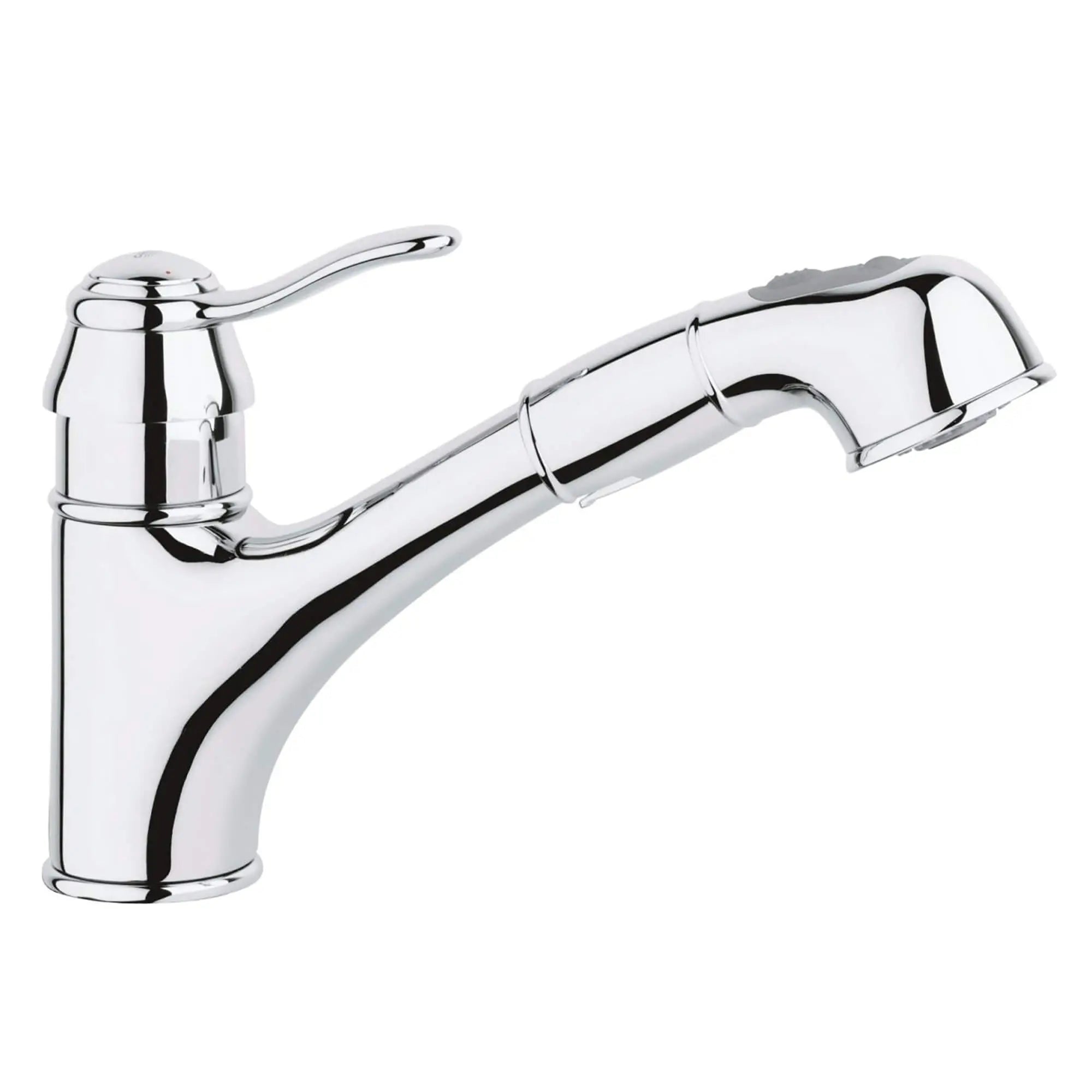 Single-Handle Pull-Out Kitchen Faucet Dual Spray 1.75 GPM // GROHE STARLIGHT CHROME // 15187_32459000-Ashford-Single-Handle_Kitchen_Faucet_0_CDNwebp.webp