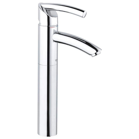 Single Hole Single-Handle Deck Mount Vessel Sink Faucet 1.5 GPM - Brushed Nickel InfinityFinish