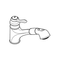 [3245900E] Single-Handle Pull-Out Kitchen Faucet Dual Spray 1.5 GPM - GROHE StarLight Chrome