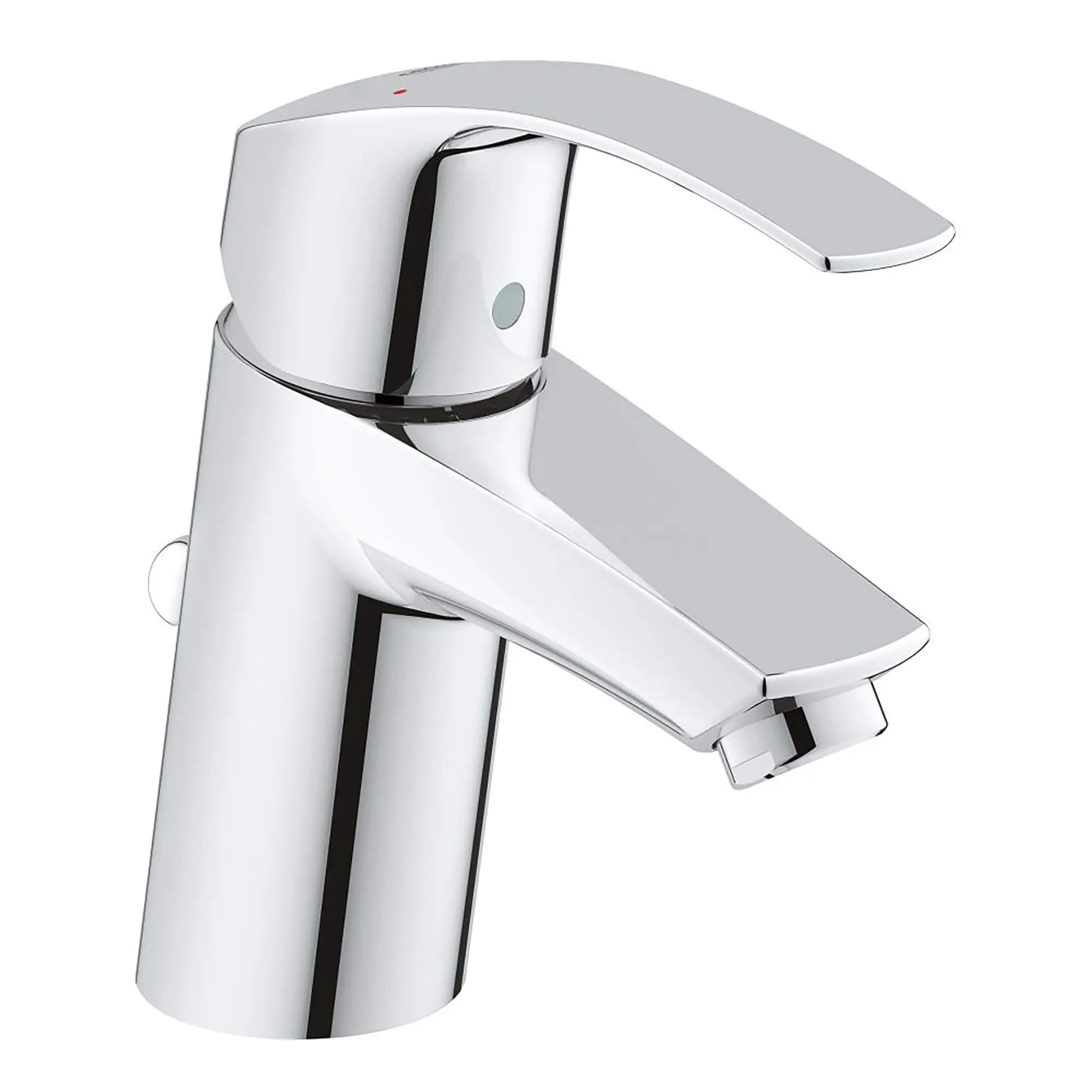 New S-Size Single-Handle Single-Hole Bathroom Faucet - 1.5 GPM // GROHE STARLIGHT CHROME // 15193_32642002-Eurosmart-Single-Handle_Bathroom_Faucet_S-Size_0_CDNwebp.webp
