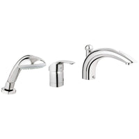 [32644001] Ohm Trimset Bath 3-Hole - GROHE StarLight Chrome