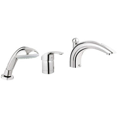 [32644001] Ohm Trimset Bath 3-Hole - GROHE StarLight Chrome