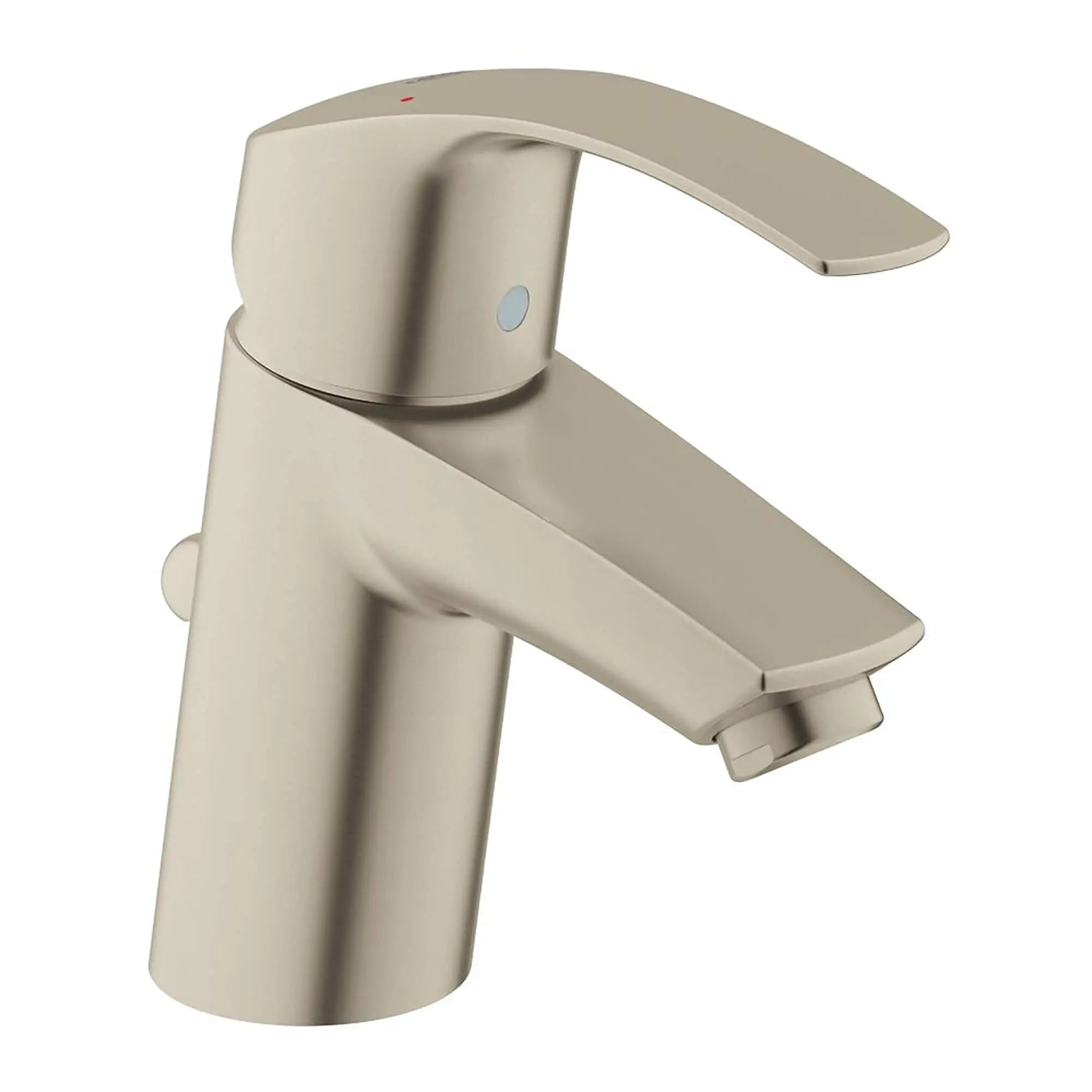 New S-Size Single-Handle Single-Hole Bathroom Faucet - 1.5 GPM // BRUSHED NICKEL INFINITYFINISH // 15197_32642EN2-Eurosmart-Single-Handle_Bathroom_Faucet_S-Size_0_CDNwebp.webp