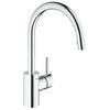 [32665001] Single-Handle Pull Down Kitchen Faucet Dual Spray 1.75 GPM - GROHE StarLight Chrome