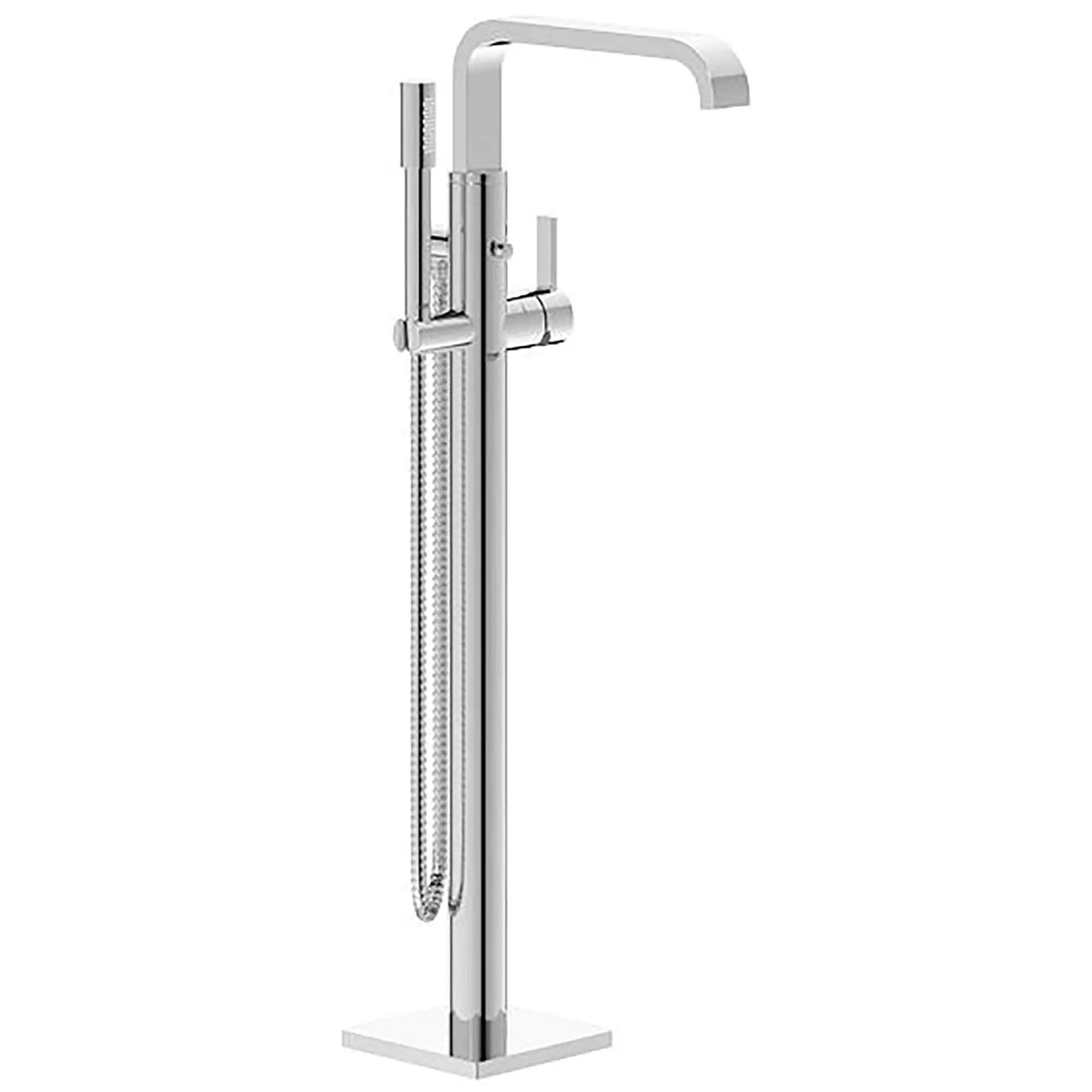 Ohm Bath Freestand. // GROHE STARLIGHT CHROME // 15217_32755001-Allure-Floor_Standing_Tub_Filler_0_CDNwebp.webp