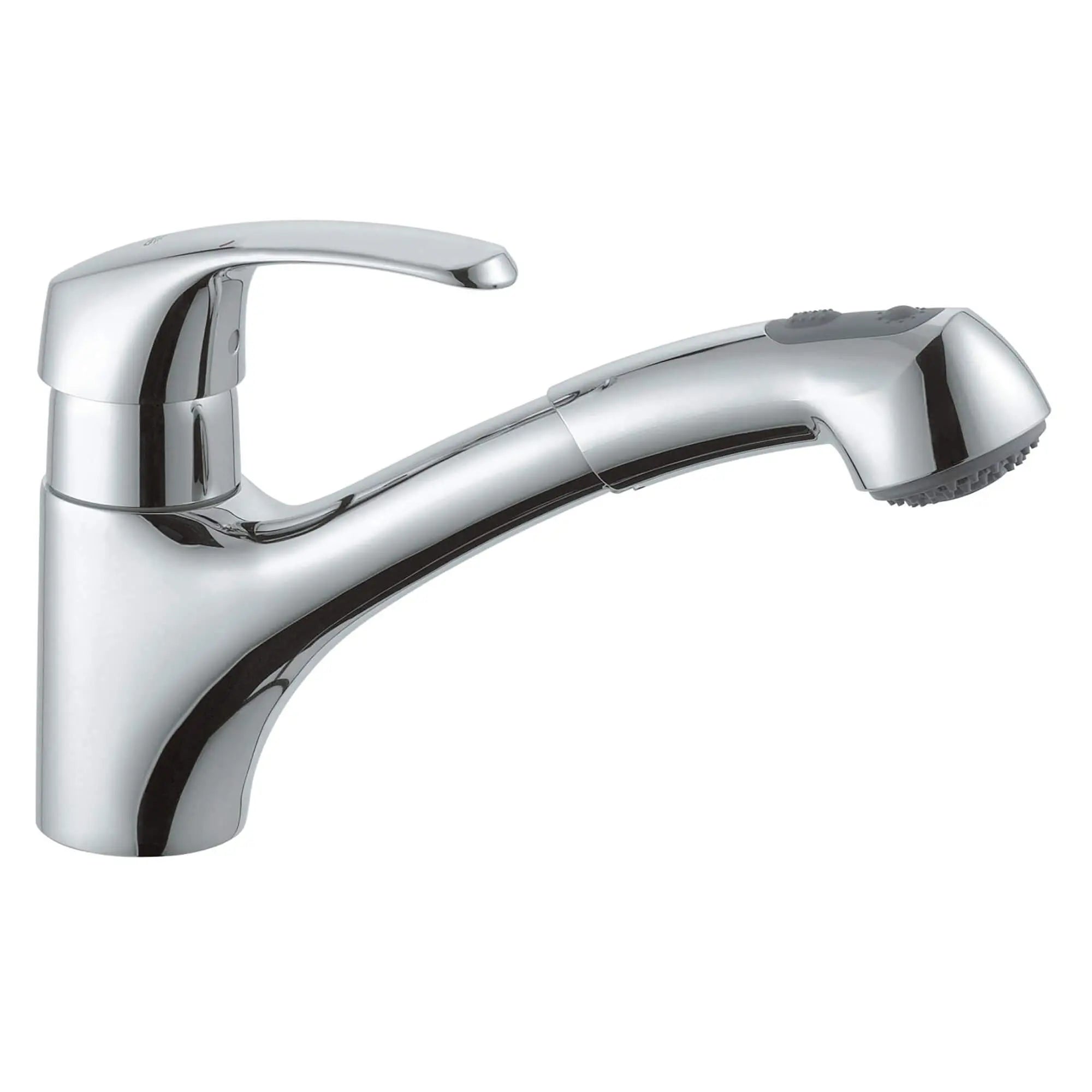 Single-Handle Pull-Out Kitchen Faucet Dual Spray 1.75 GPM // GROHE STARLIGHT CHROME // 15244_32999000-Alira-Single-Handle_Kitchen_Faucet_0_CDNwebp.webp
