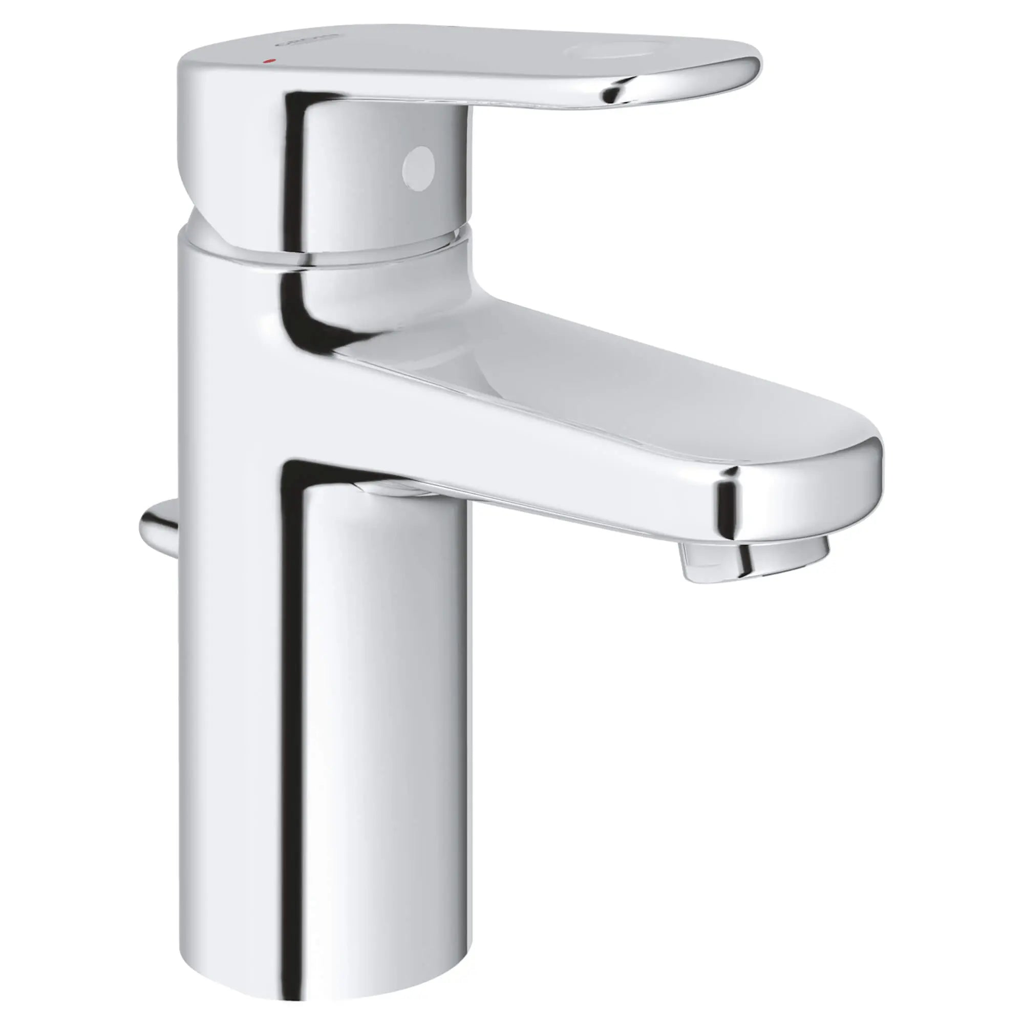 S-Size Single-Handle Single-Hole Bathroom Faucet - 1.5 GPM // GROHE STARLIGHT CHROME // 15254_33170002-europlus-single-handle-bathroom-faucet-s-size-starlight-chrome_0_CDNwebp.webp
