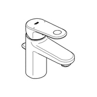 [3317000A] Single Hole Single-Handle S-Size Bathroom Faucet 1.2 GPM - GROHE StarLight Chrome