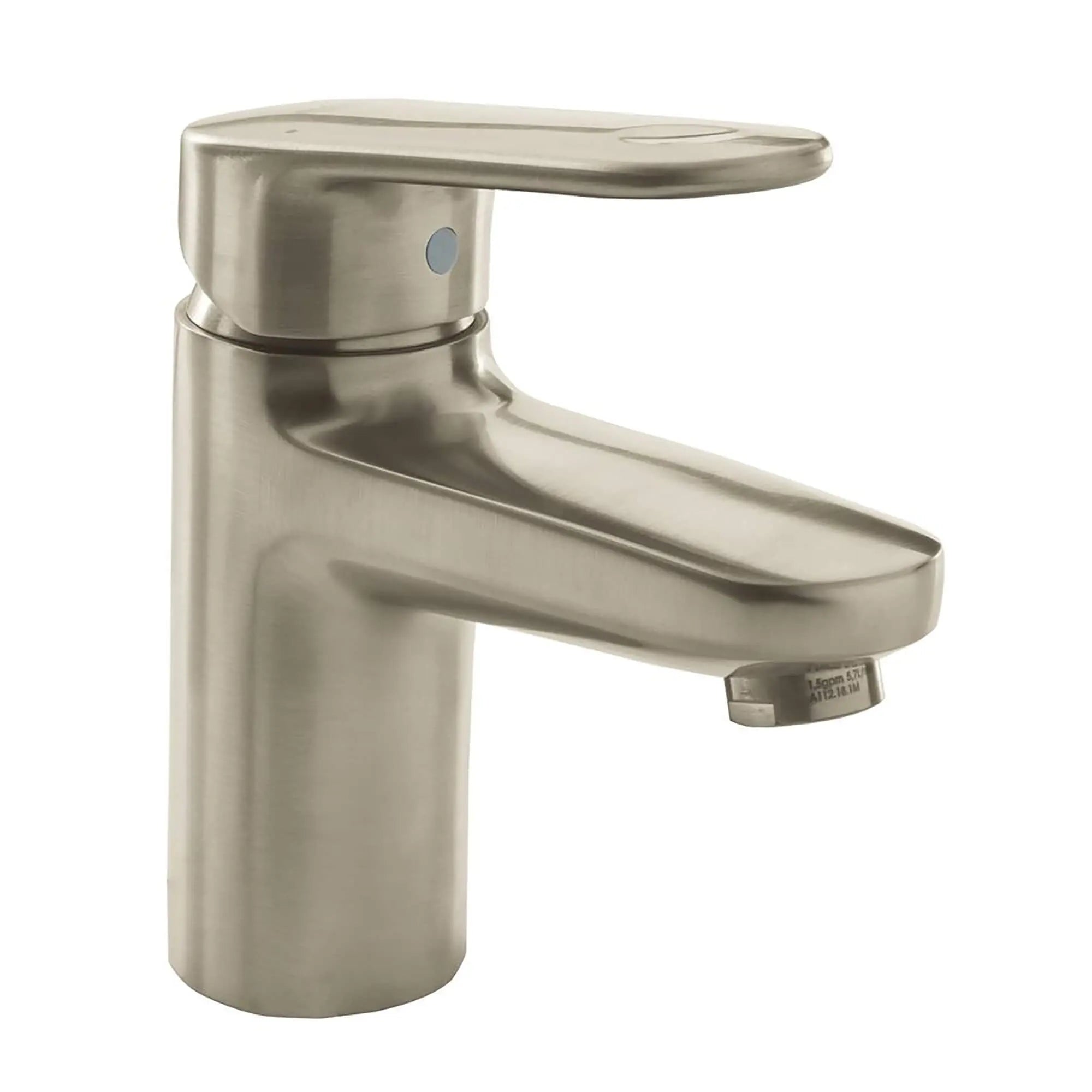 S-Size Single-Handle Single-Hole Bathroom Faucet - 1.5 GPM // BRUSHED NICKEL INFINITYFINISH // 15260_33170EN2-Europlus-Single-Handle_Bathroom_Faucet_S-Size_0_CDNwebp.webp