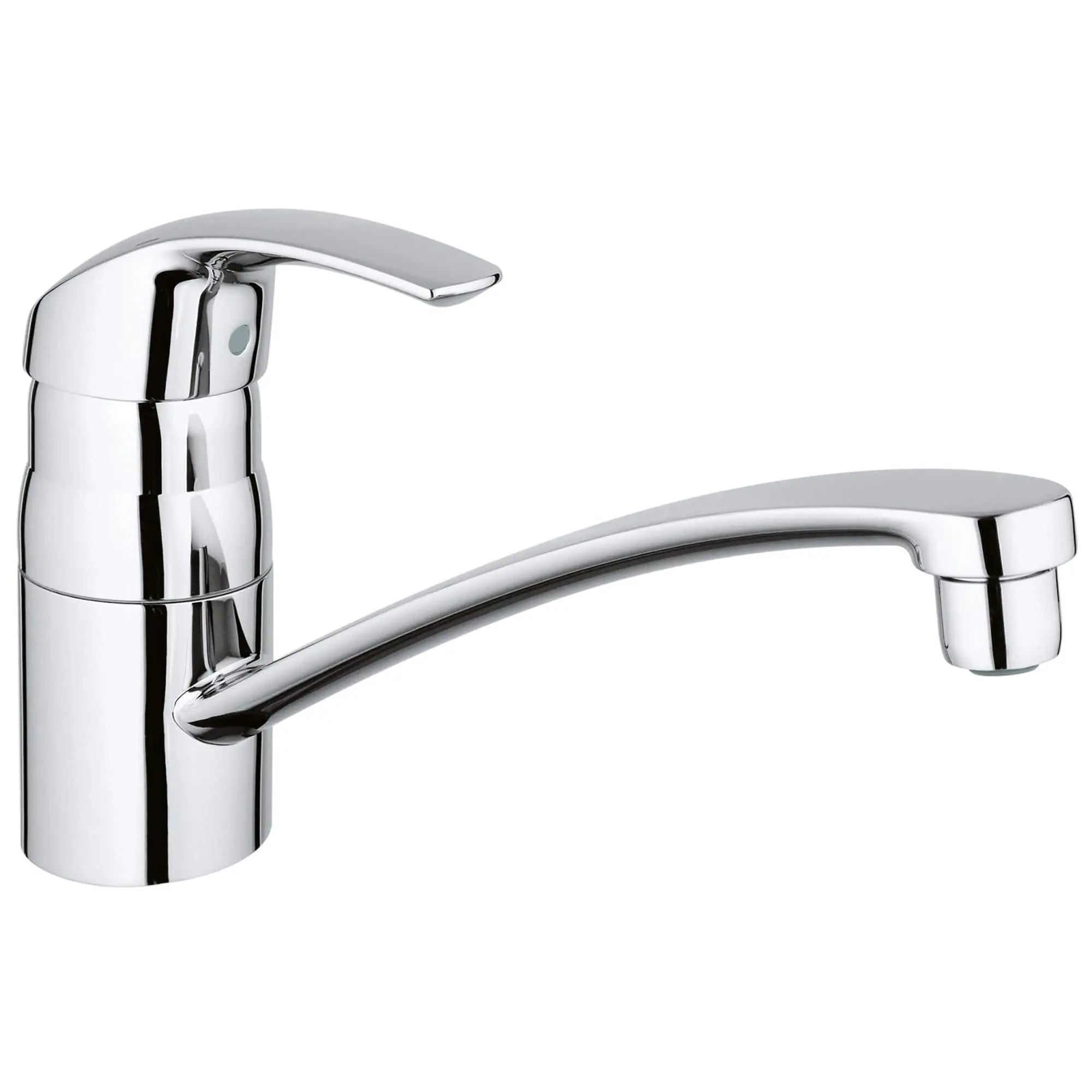 Single-Handle Kitchen Faucet // GROHE STARLIGHT CHROME // 15272_33281001-Eurosmart-Single-Handle_Kitchen_Faucet_0_CDNwebp.webp
