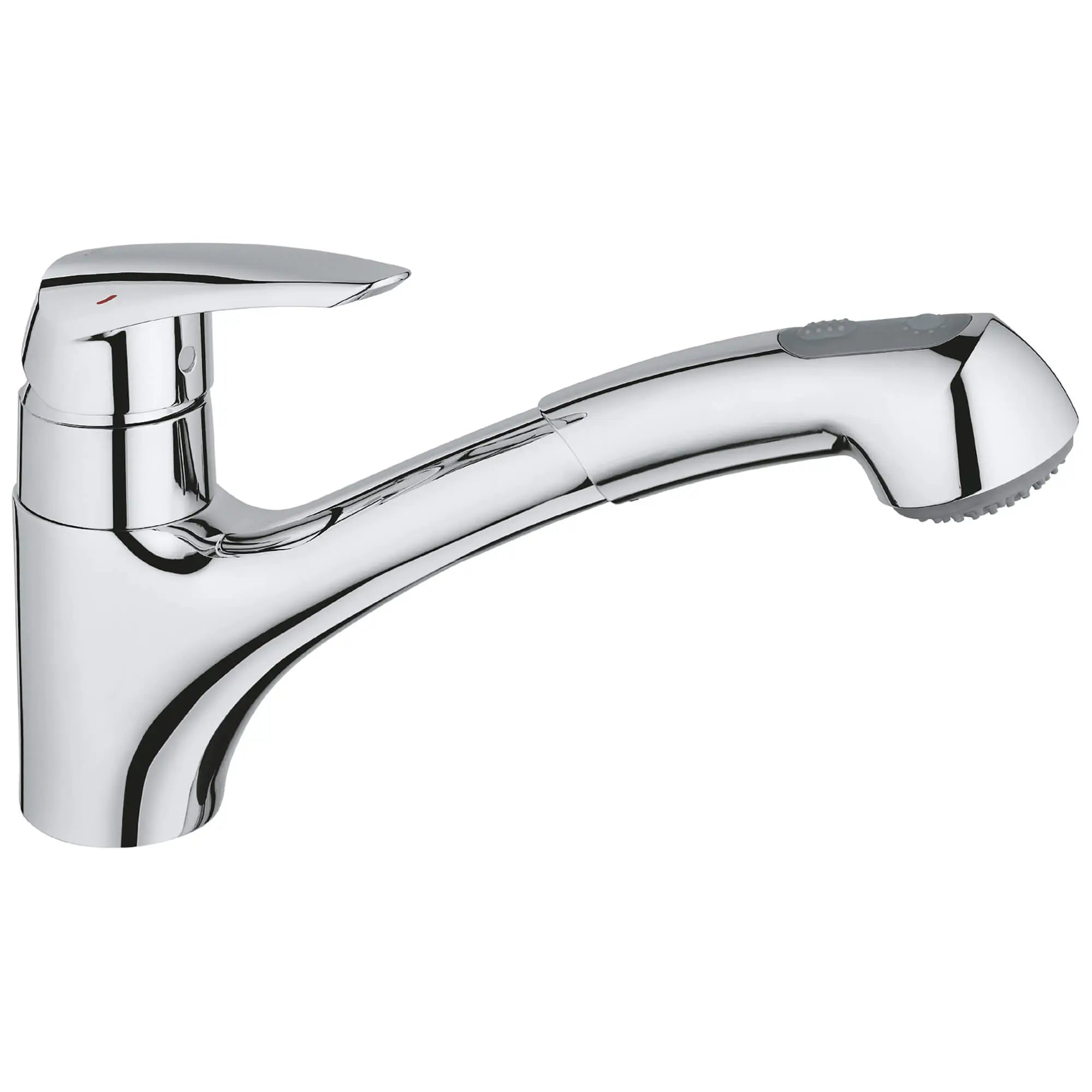 Eurodisc Single-Handle Pull-Out Kitchen Faucet Dual Spray 1.75 GPM // GROHE STARLIGHT CHROME // 15273_33330001-eurodisc-single-handle-kitchen-faucet-starlight-chrome_0_CDNwebp.webp
