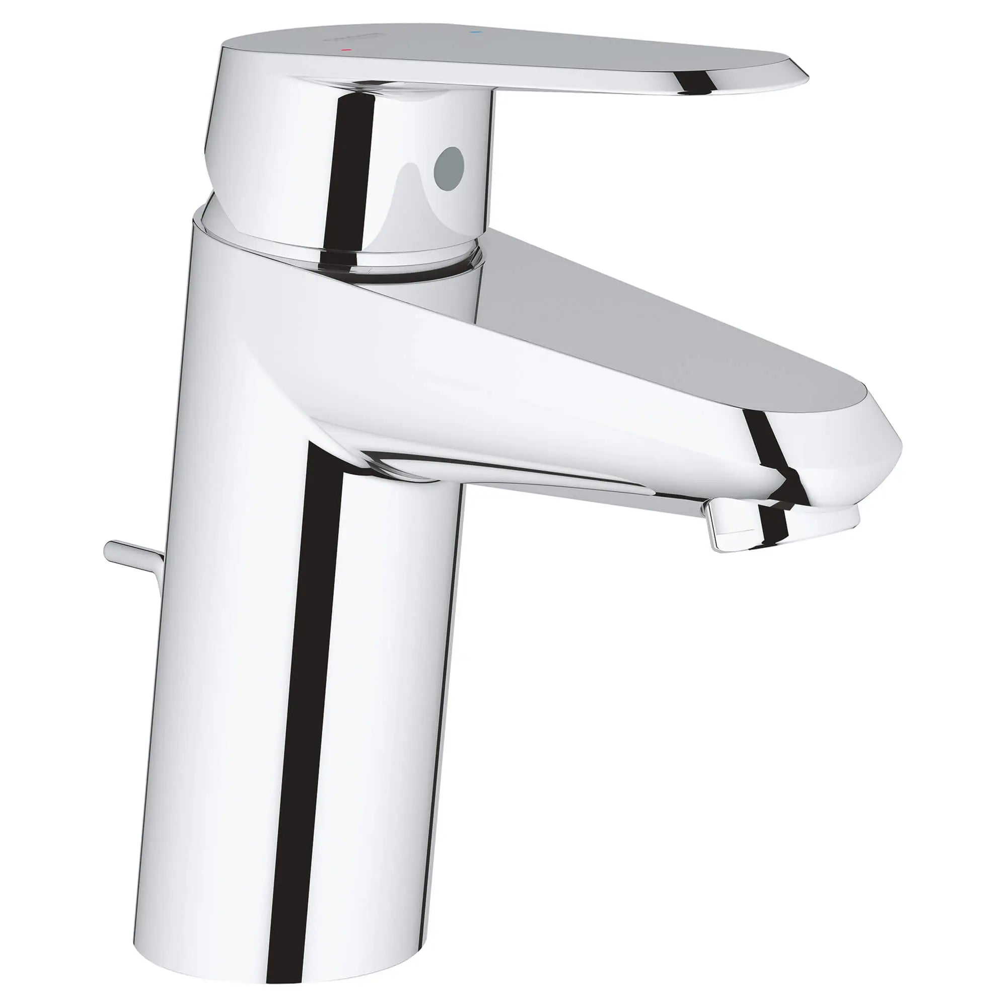 Cosmopolitan Ohm Basin // GROHE STARLIGHT CHROME // 15278_33413002-eurodisc-cosmopolitan-single-handle-bathroom-faucet-s-size-starlight-chrome_0_CDNwebp.webp
