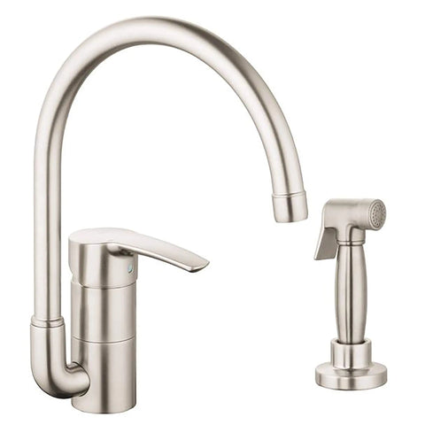 Single-Handle Kitchen Faucet 1.5 GPM - Brushed Nickel InfinityFinish