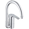 [33986001] Single-Handle Kitchen Faucet 1.75 GPM with Swivel Spout - GROHE StarLight Chrome