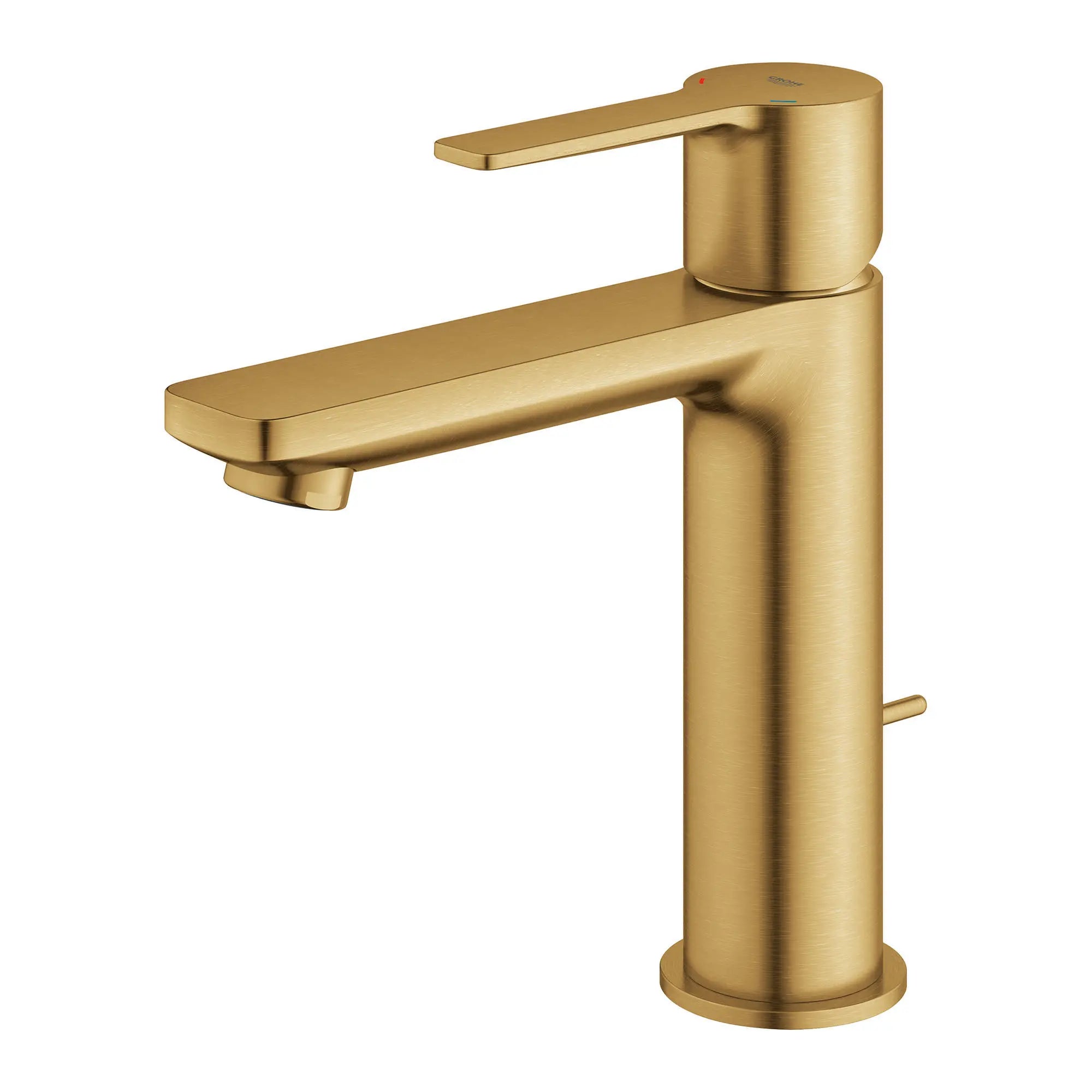 Single Hole Single-Handle S-Size Bathroom Faucet, 1.2 GPM (4.5 L/min) // BRUSHED COOL SUNRISE // 153625_23794GNA_1_0_CDNwebp.webp