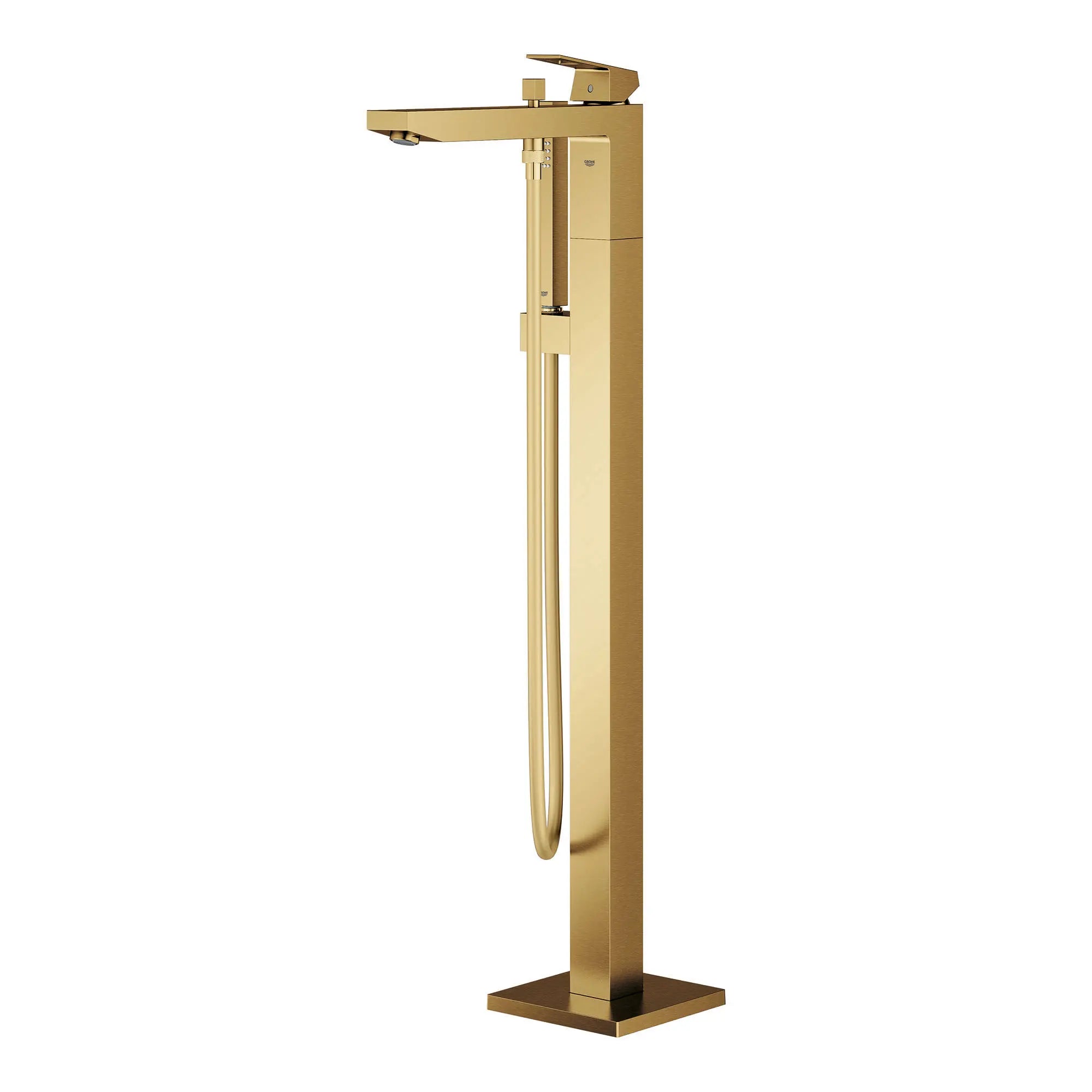 Single-Handle Freestanding Tub Faucet with 1.75 GPM (6.6 L/min) Hand Shower // BRUSHED COOL SUNRISE // 153630_23672GN1_3_0_CDNwebp.webp