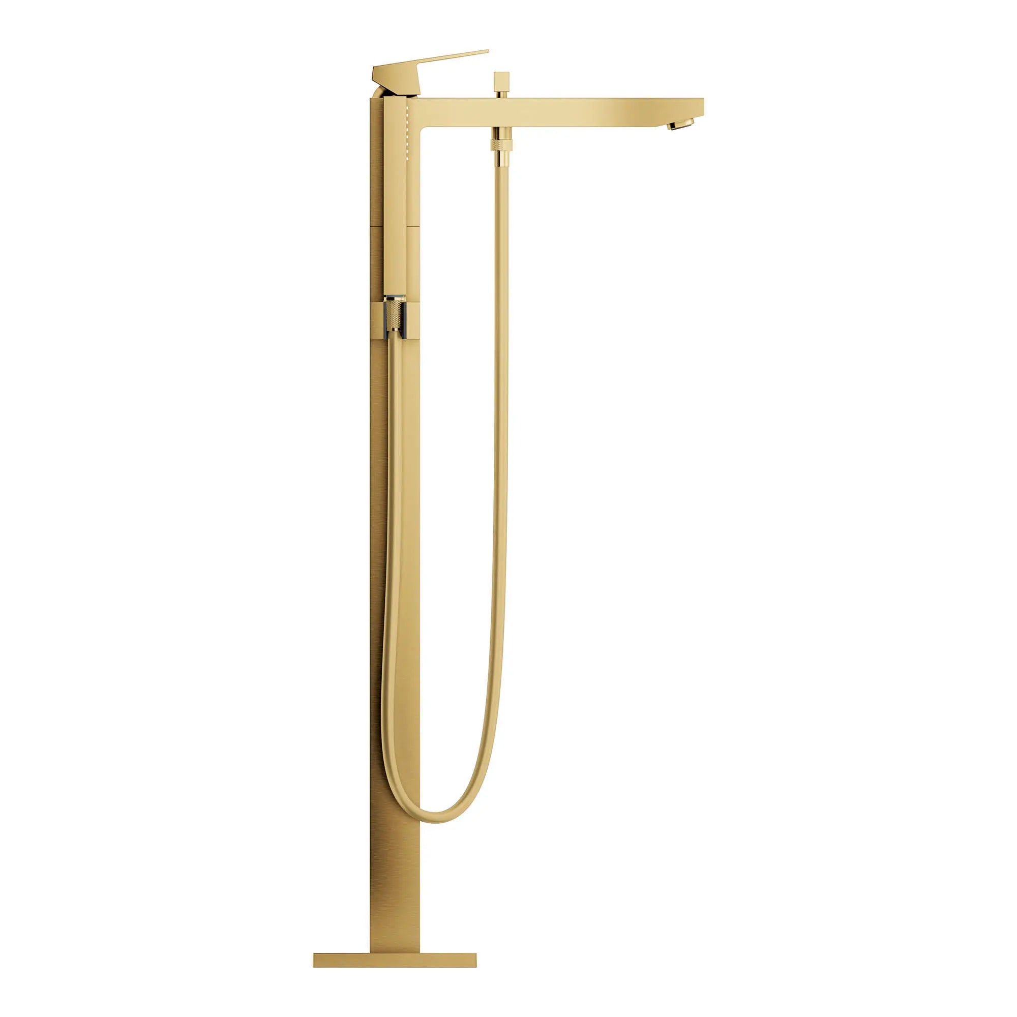 Single-Handle Freestanding Tub Faucet with 1.75 GPM (6.6 L/min) Hand Shower // BRUSHED COOL SUNRISE // 153646_23672GN1_1_0_CDNwebp.webp