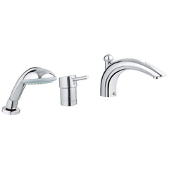 [34272000] Ohm Trimset Bath 3-Hole - GROHE StarLight Chrome