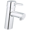 [34271001] S-Size Single-Handle Single-Hole Bathroom Faucet Without Pop-Up - 1.5 GPM - GROHE StarLight Chrome
