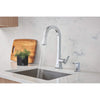 [30365000] Single-Handle Pull Down Kitchen Faucet Dual Spray 1.75 GPM - GROHE StarLight Chrome