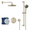 [34745EN0] 2-Handle Dual Function Thermostatic Shower Bundle - GROHE StarLight Chrome