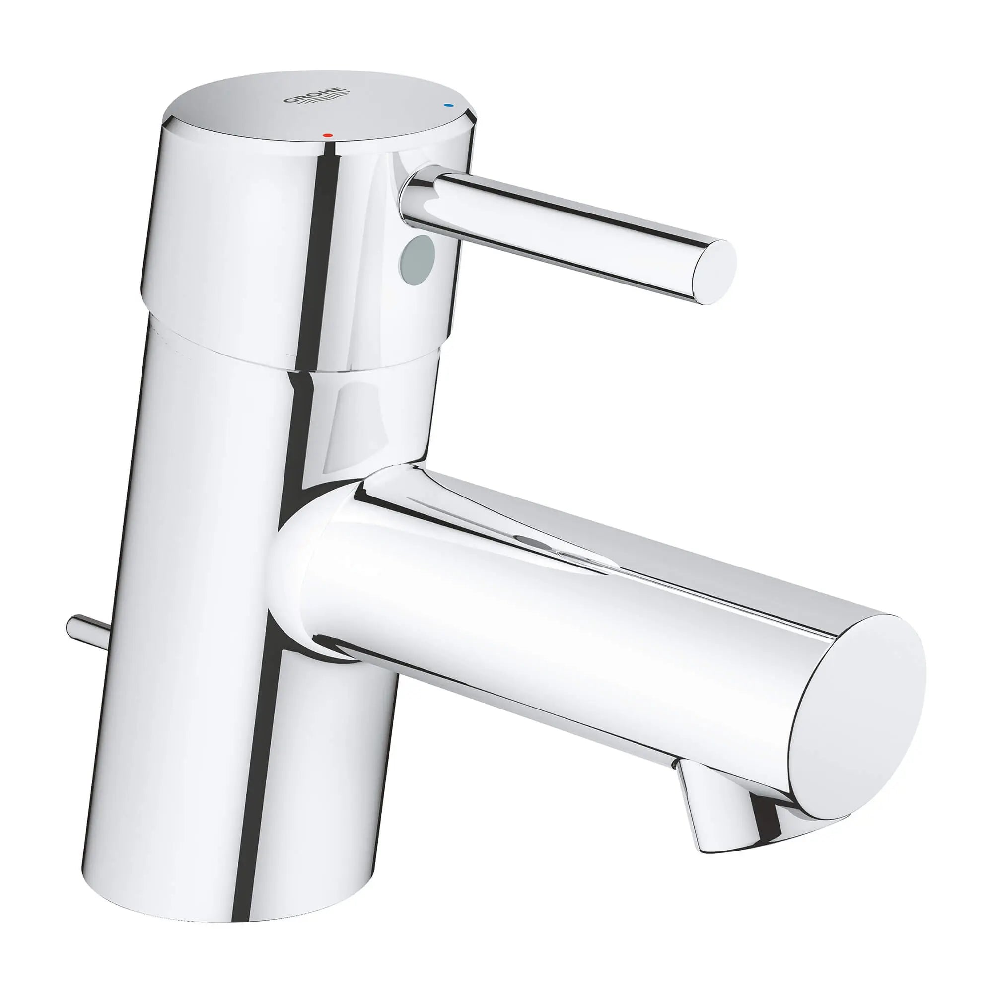Single Hole Single-Handle XS-Size Bathroom Faucet, 1.2 GPM (4.5 L/min) // GROHE STARLIGHT CHROME // 15391_34702001-concetto-single-handle-bathroom-faucet-xs-size-starlight-chrome_0_CDNwebp.webp